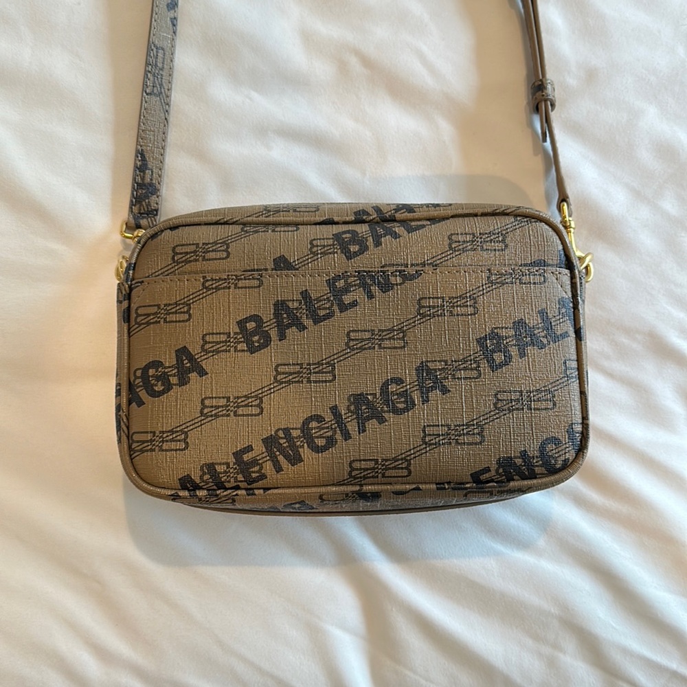 Balenciaga Logo Camera Bag
